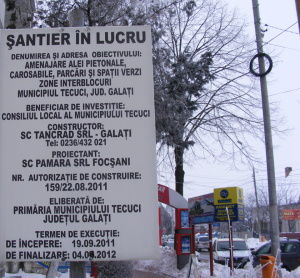 panou spatii blocuri tecuci petrascu